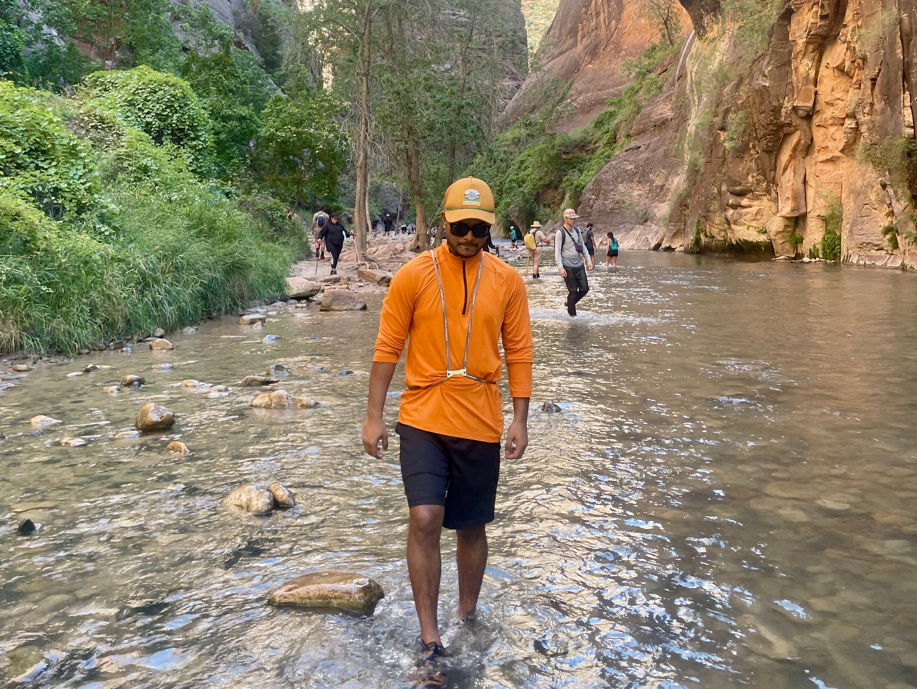 The Zion Narrows Riverside Walk