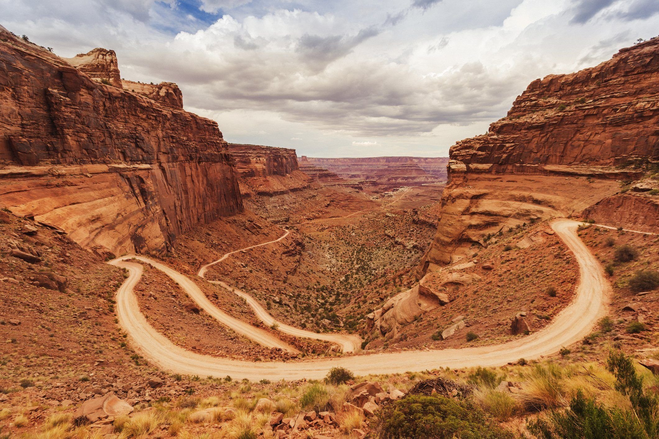 Porcupine Rim from the Stock Tanks route
