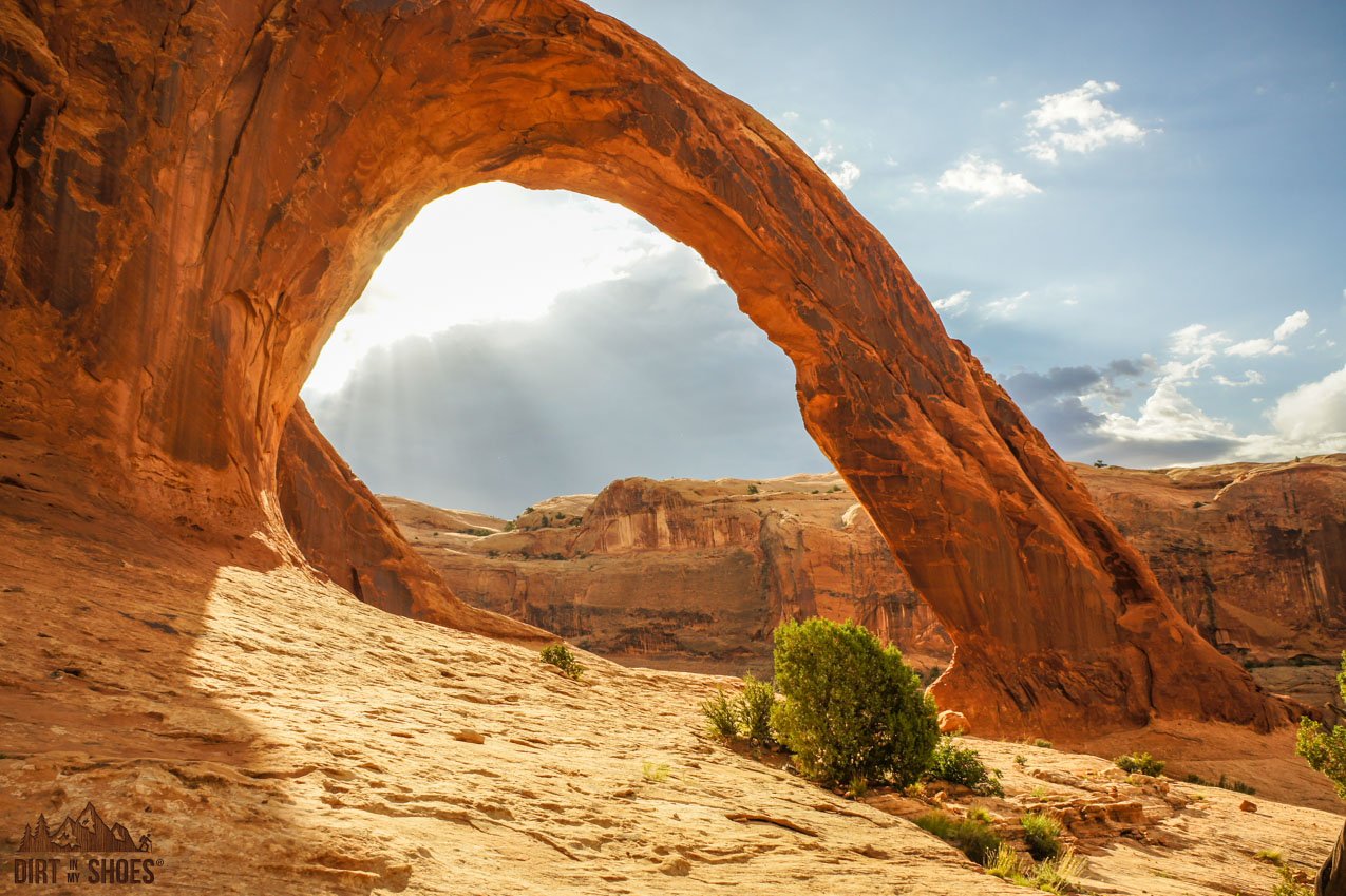 Corona and Bowtie Arch via Corona Arch Trail